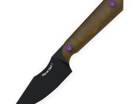 Шейный нож Kizer Halloween Mini Harpoon, сталь CPM-3V, рукоять Ultem