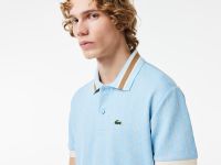 Мужское поло Lacoste Classic Fit с монограммой