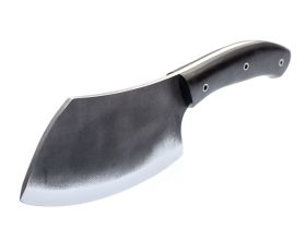 Тяпка Туристическая №1, сталь ХВГ, граб, Мастерская Ваулина