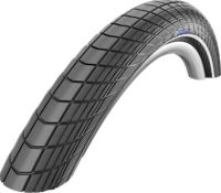 Велопокрышка антипрокольная Schwalbe Big Apple Performance RaceGuard 26" (светоотражающая полоса 26x2.0" (50-559) стальной)