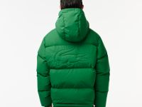 Мужская стеганая водоотталкивающая короткая куртка Lacoste