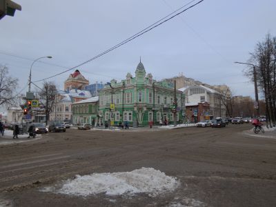 Дом А.С.Конева. Здесь в 1919 г. останавливался В.К.Блюхер