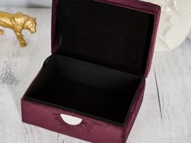 Шкатулка Pellegrino, бордо