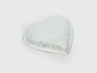 Сумка в форме сердца, Серебряный