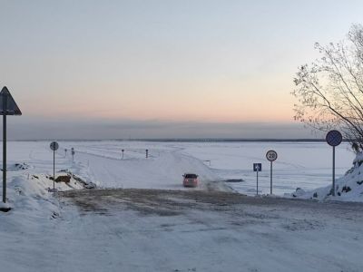 В Якутии раньше срока открыли ледовую переправу Хатассы – Павловск