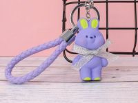Брелок "Rabbit bow", purple