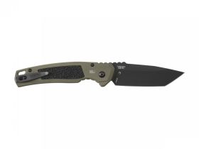 Автоматический складной нож Kershaw Launch 16, сталь CPM-M4 Cerakote, рукоять алюминий/trac-tec, оливковый