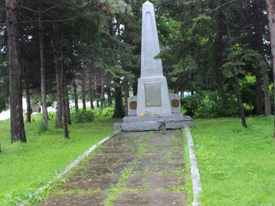 Памятник партизанам Кировского района, погибшим в 1918-1922 гг.