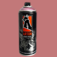 Краска для граффити Arton 400 мл в аэрозоли, Silver Pink