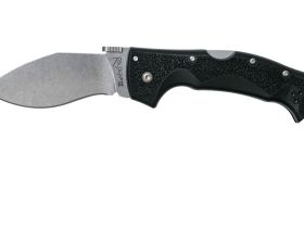 Нож складной Cold Steel Rajah III, сталь AUS-10A, рукоять Griv Ex™, черный
