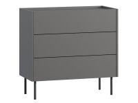Комод Дигарс 83x81 Графитовый