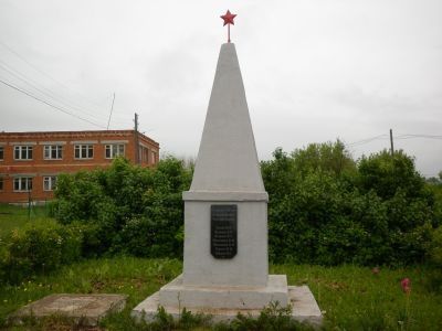 Братская могила 4-х красноармейцев – борцов за советскую власть