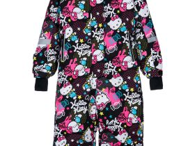 Комбинезон текстильный с полиуретановым покрытием для девочек