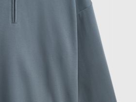 Толстовка на молнии с капюшоном, Серый