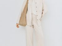 Вельветовая рубашка, Бежевый