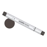 Маркер двухсторонний на спиртовой основе Stylefile Brush №WG9 серый теплый 9