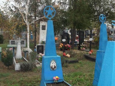 Могила П.И. Макарова (1932 - 1970), Героя Социалистического Труда