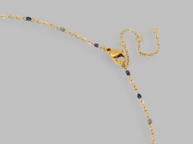 Колье-чокер с подвесками