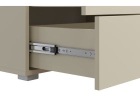 Комод Энзо 160x79 Светло-бежевый/Терракотовый