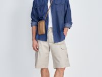 Шорты из хлопка