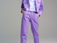 Фуфайка трикотажная для девочек (футболка)