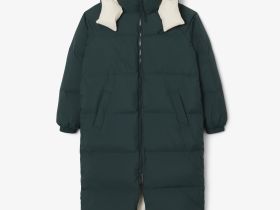 Женская парка Lacoste с капюшоном