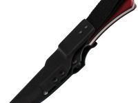 Нож Леший, сталь AUS10co, рукоять микарта, вишневый