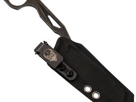 Скелетный нож Mr.Blade Abuser LE Ghost blackwash, сталь AUS-8