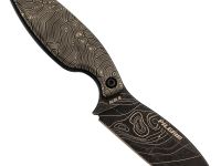 Цельнометаллический нож Pilgrim LE Map, сталь AUS-8 BSW, CrazyFiber Micarta