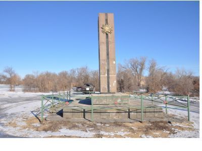 "Лог смерти" - место ожесточенных боев воинов 95-й стрелковой дивизии и братская могила погибших в период Сталинградской битвы