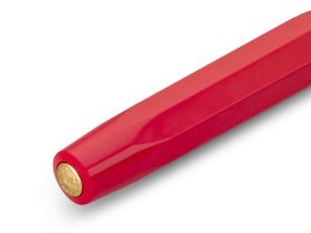 Ручка перьевая Kaweco CLASSIC Sport М 0,9 мм, чернила синие, корпус красный