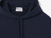 Хлопковый свитшот Lacoste унисекс свободного кроя