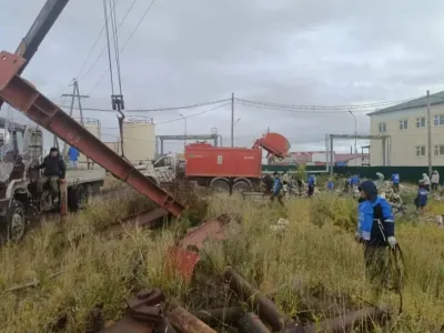 В Аллаиховском районе собрали более 12 тонн металлолома в рамках «Чистой Арктики»