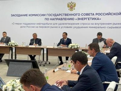 Меры поддержки нефтедобычи обсудили на заседании комиссии Госсовета по направлению «Энергетика»