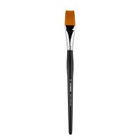 Кисть синтетика мягкая №22 плоская Sketchmarker "342" ручка короткая