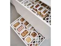 Mepal Набор емкостей для хранения, 9 предметов, белый Modula Mepal