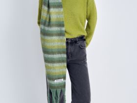 Шарф в полоску