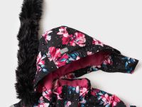 Комплект текстильный с полиуретановым покрытием для девочек: куртка, полукомбинезон