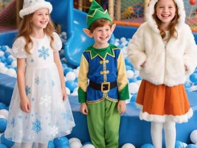 Новогодние приключения Деда Мороза и Снегурочки.
