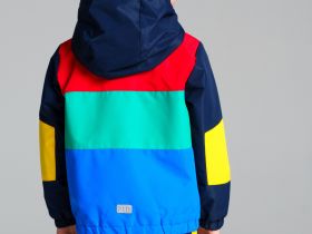 Куртка текстильная с полиуретановым покрытием для мальчиков (ветровка)