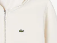 Детская флисовая толстовка Lacoste на молнии с капюшоном