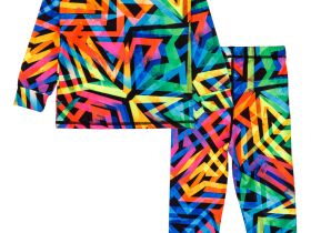 Термокомплект трикотажный для девочек: брюки, толстовка для эпизодического использования