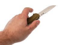 Фронтальный нож Mr.Blade Rover, сталь 9Cr14MoV, рукоять Tan, MBS401-SW/TN