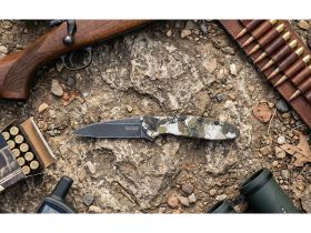Полуавтоматический складной нож Kershaw Leek Kings Camo, сталь 14C28N, рукоять алюминий