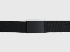 Текстильный ремень с автоматической пряжкой, Черный