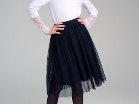 Юбка трикотажная для девочек