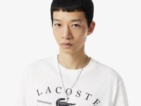 Мужская хлопковая футболка Lacoste