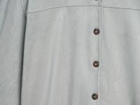 Рубашка из искусственной замши, Серый