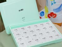 Набор гуаши HIMI 24 цвета, зеленый