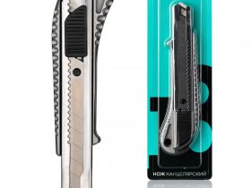 Нож канцелярский Globus 18 мм, блистер